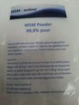 1 kg zak MSM